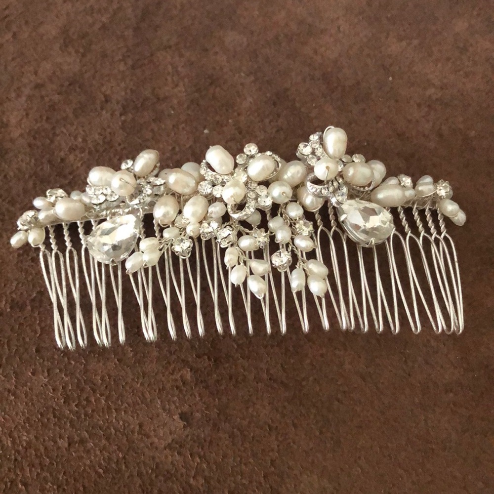 BHLDN Silver Comb